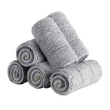 Balai Essoreur Automatique 2 en 1 avec Seau Compact avec 7 Tampons Remplaçables