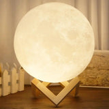 Lune Magique - Lampe LED 3D