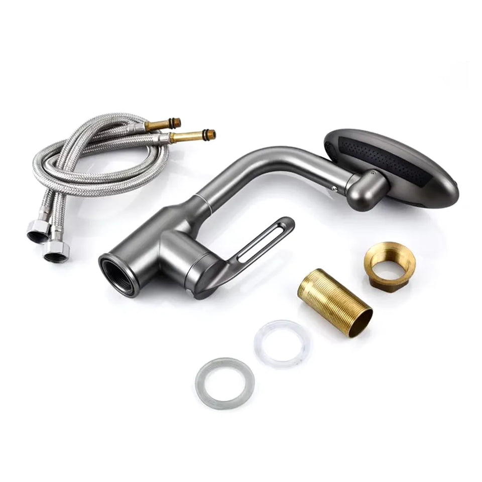 Robinet moderne multifonctionnel à 4 modes avec rotation à 360°